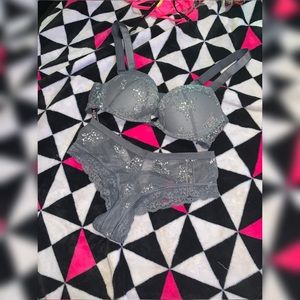 Grey Victoria secret set